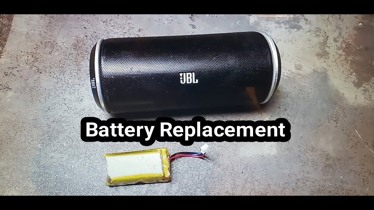 Замена батареи Bluetooth-колонки JBL Flip 1