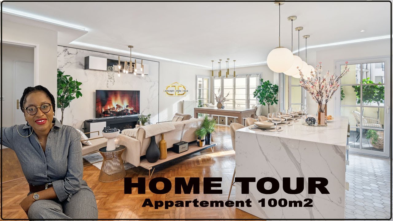 HOME TOUR: APPARTEMENT COMPLETEMENT RÉNOVÉ par CLD