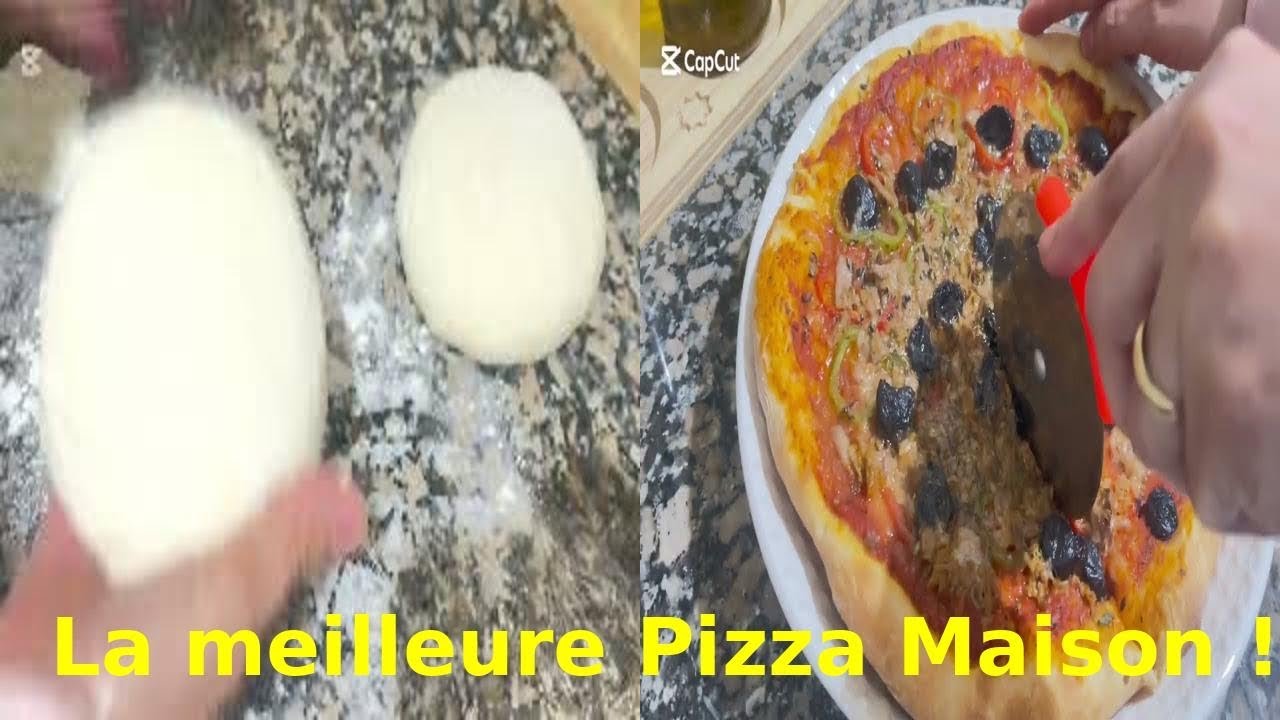 هذه العجينة ستغير مفهومك عن البيتزا! طرية وخفيفة بشكل جنوني 🤤