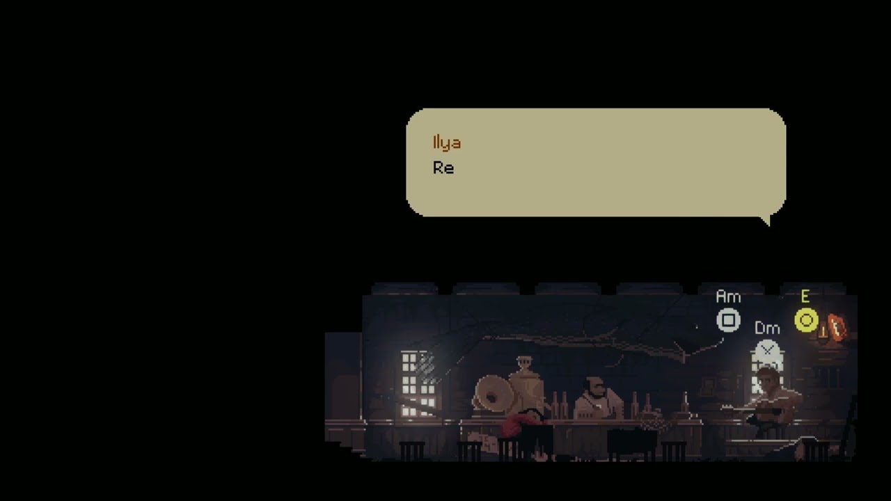 Indika after Credit scene. Ilya sings and gets thrown out.