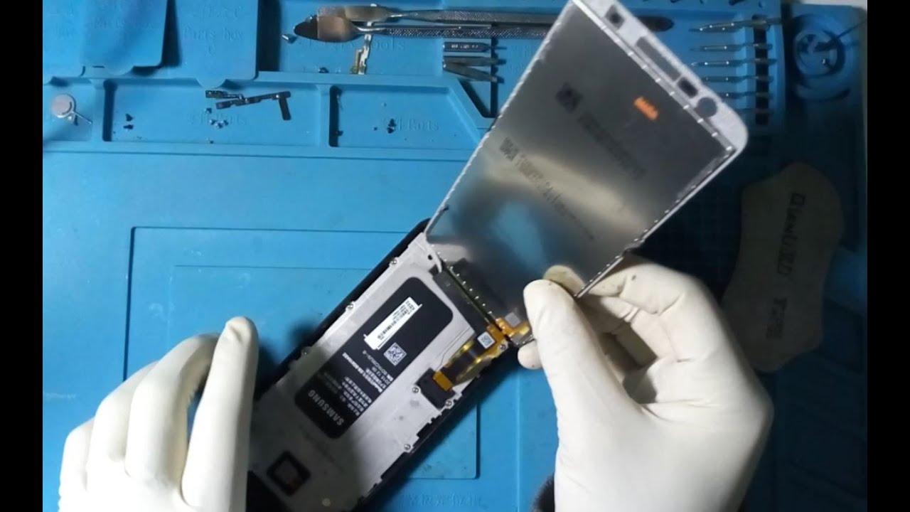 طريقة تفكيك وإصلاح شاشة سامسونج  How to repair samsung j410f screen J4 plus J6 plus / J4 core