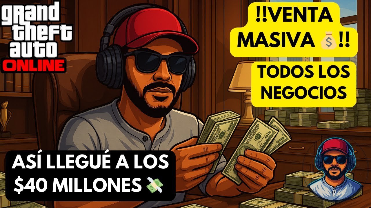 GTA Online: Venta MASIVA de TODOS mis negocios 💰 (Securo Serv, Bunker, Hangar y más)