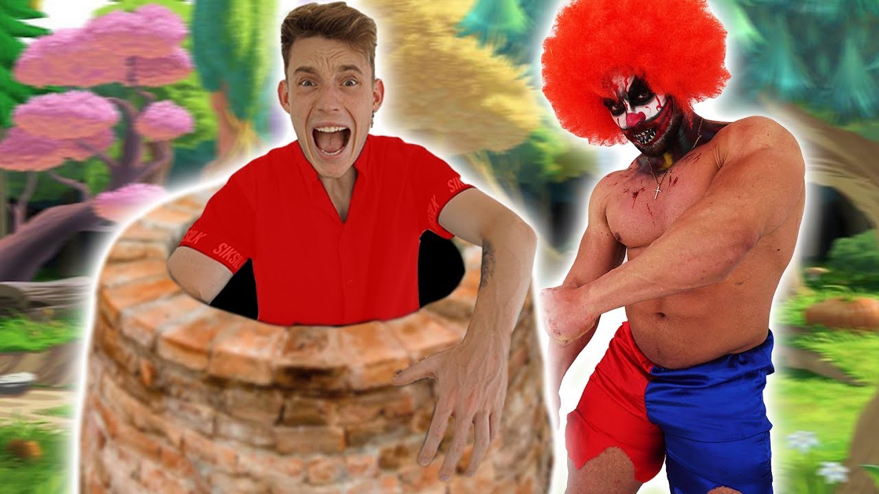 EL PAYASO ME AHOGA EN UN POZO MISTERIOSO !! *payasín me ha traicionado* Exi