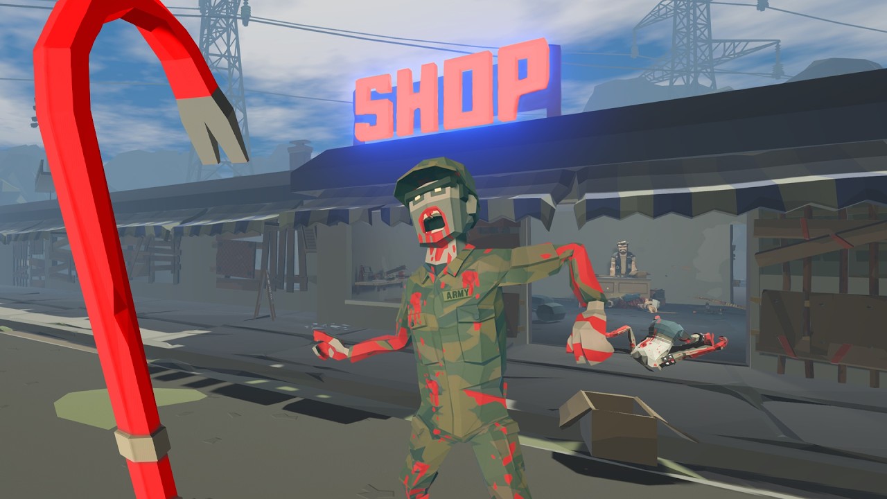 Crusty opens a shop in the middle of the apocalypse