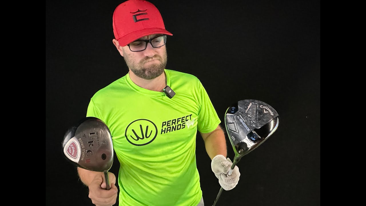 Callaway Golf won't want you to watch this | AI Smoke vs 25 year old Callaway ERC 193 Ball Speed