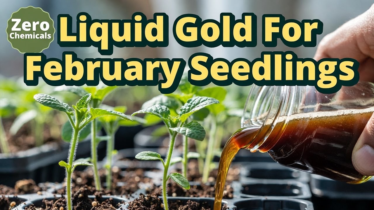 The Fermented Liquid That Supercharges February Seedlings