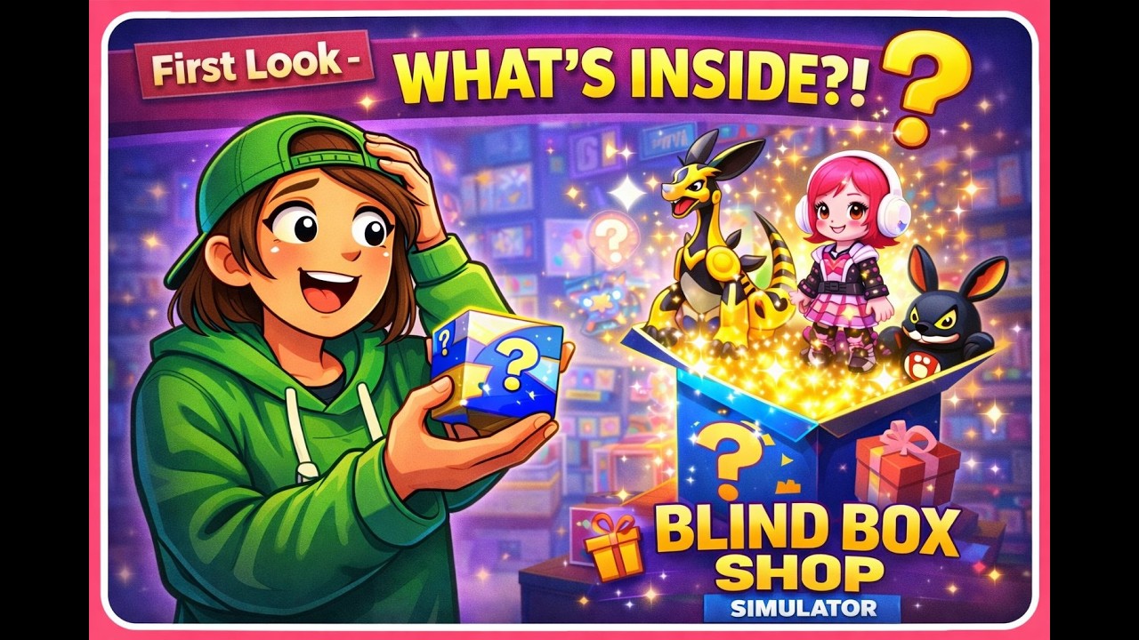 What&rsquo;s Inside?! 🎁 Blind Box Shop Simulator First Look