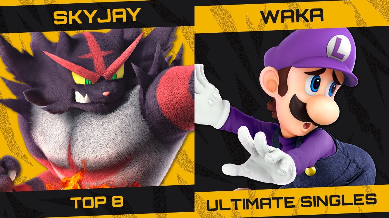 Skyjay (Incineroar) VS Waka (Luigi) | Smash Legends 4 - Singles | El Salvador