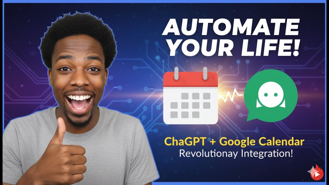 🤯 Automate Your Life! ChatGPT & Google Calendar Integration (Revolutionary!)