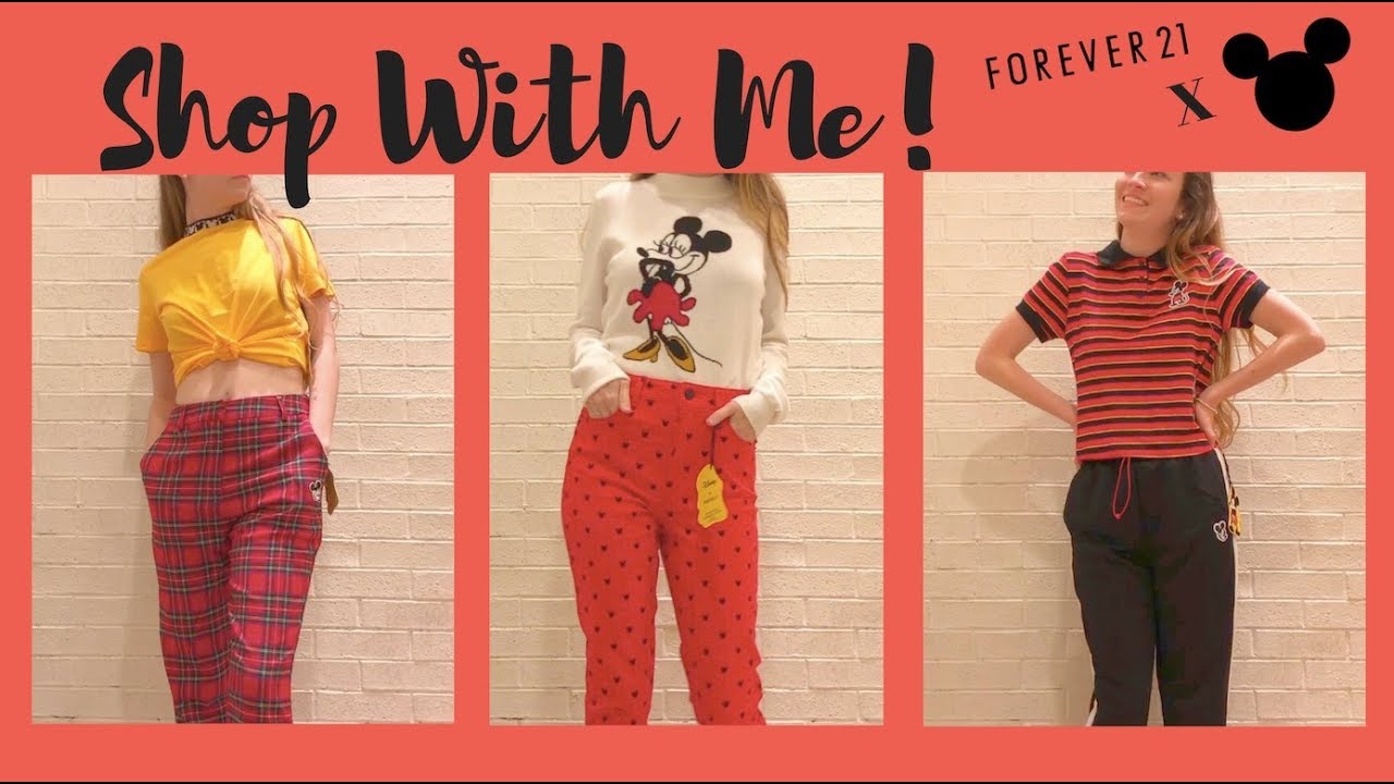 SHOP WITH ME! | Disney x Forever 21 Collection Try On & Haul