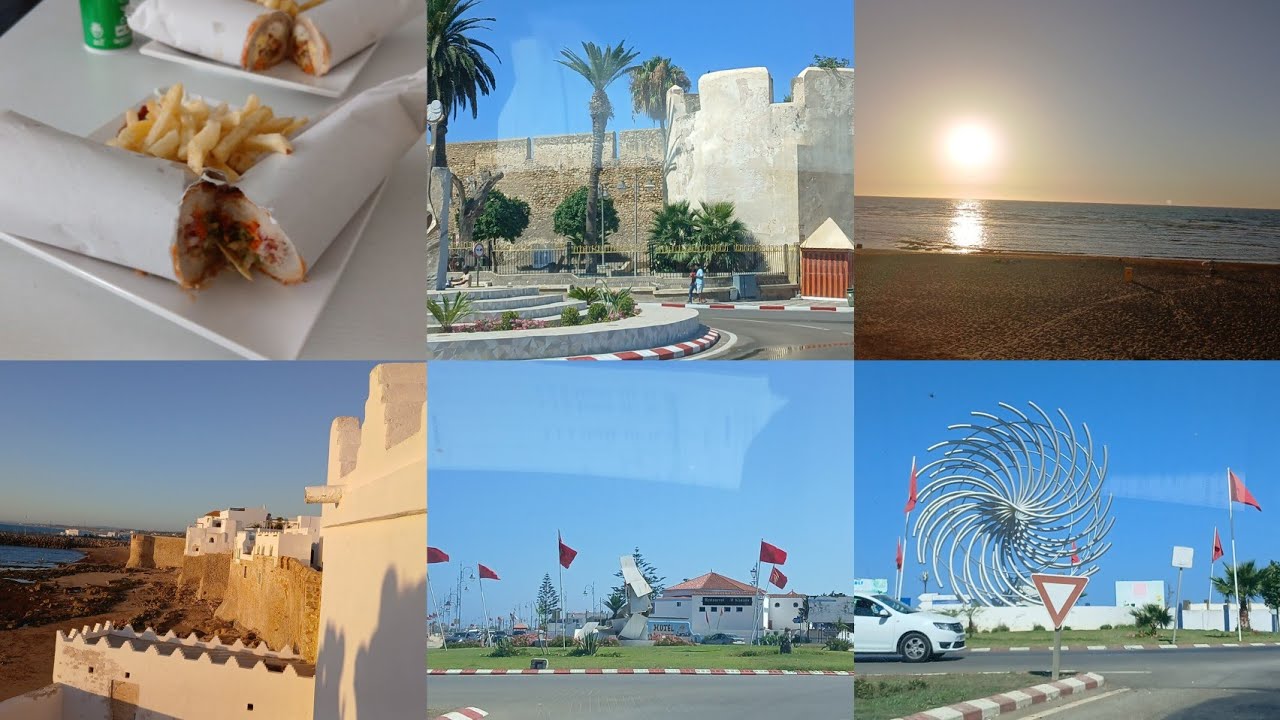 تسافيرة بلا نواية لمدينةالفنون اصيلا كراء والاكل 💸الا اول مرة تزورى مدينة اصيلاهاد فيديو ليك🏖🏘
