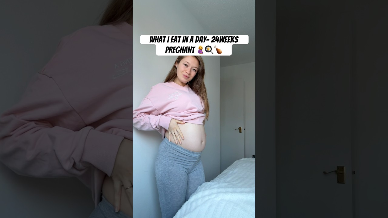 Что я ем за день на 24 неделе беременности 🤰 #беременность #чтояемзадень #жизньвпаре
