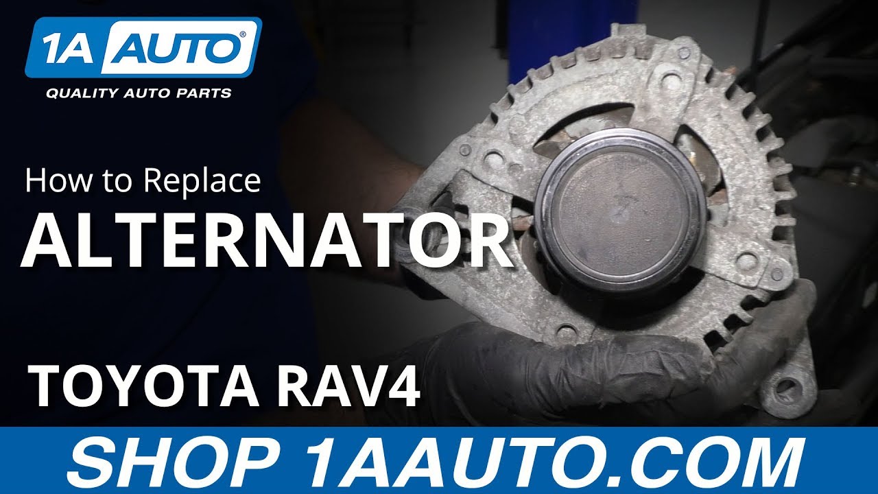 How to Replace Alternator 05-16 Toyota RAV4