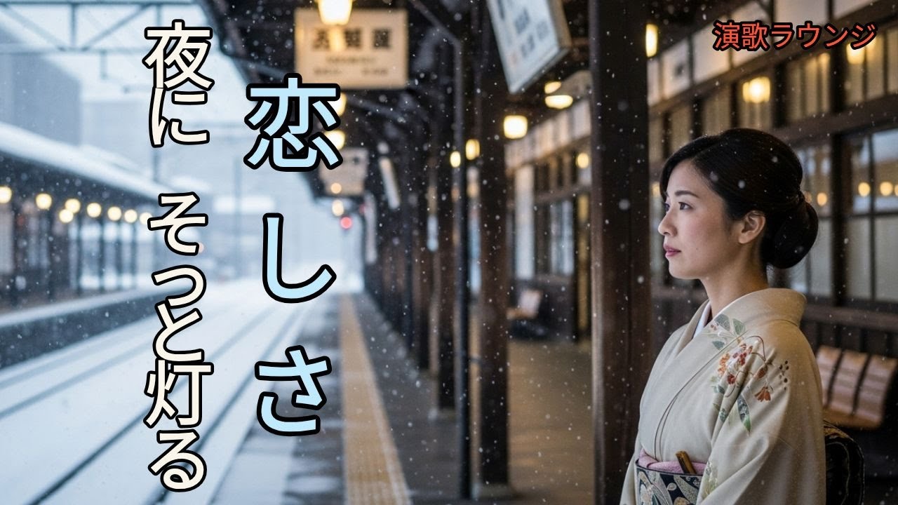女の別れと未練の演歌 女性ボーカル 10曲 | 正統派昭和歌謡 懐メロ | Traditional Female Enka vol.81