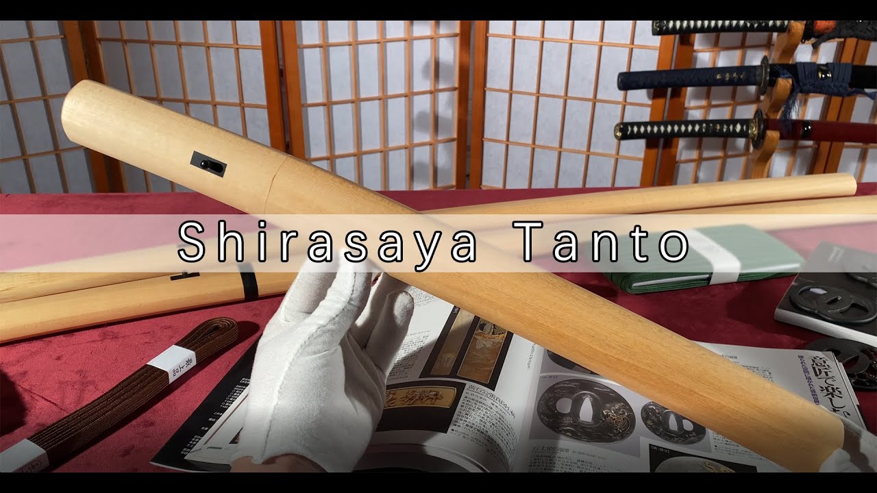 Miyin Hira-zukuri  japanese swords (Tanto) in Shirasaya - Z-SEY
