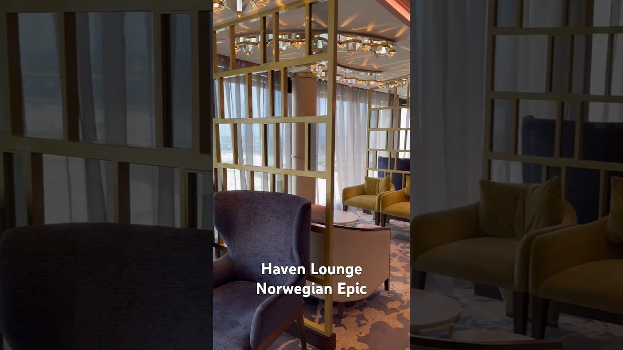 Haven lounge Norwegian Epic #cruise #norwegianepic #cruiseship #follow #follow #higlights #travel