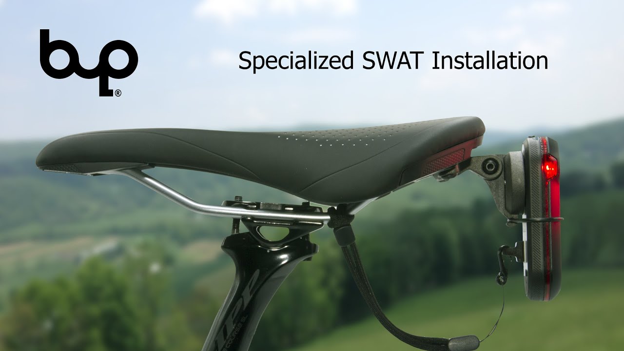 Bup Labs Specialized SWAT to Garmin Varia and GoPro Mount Installation