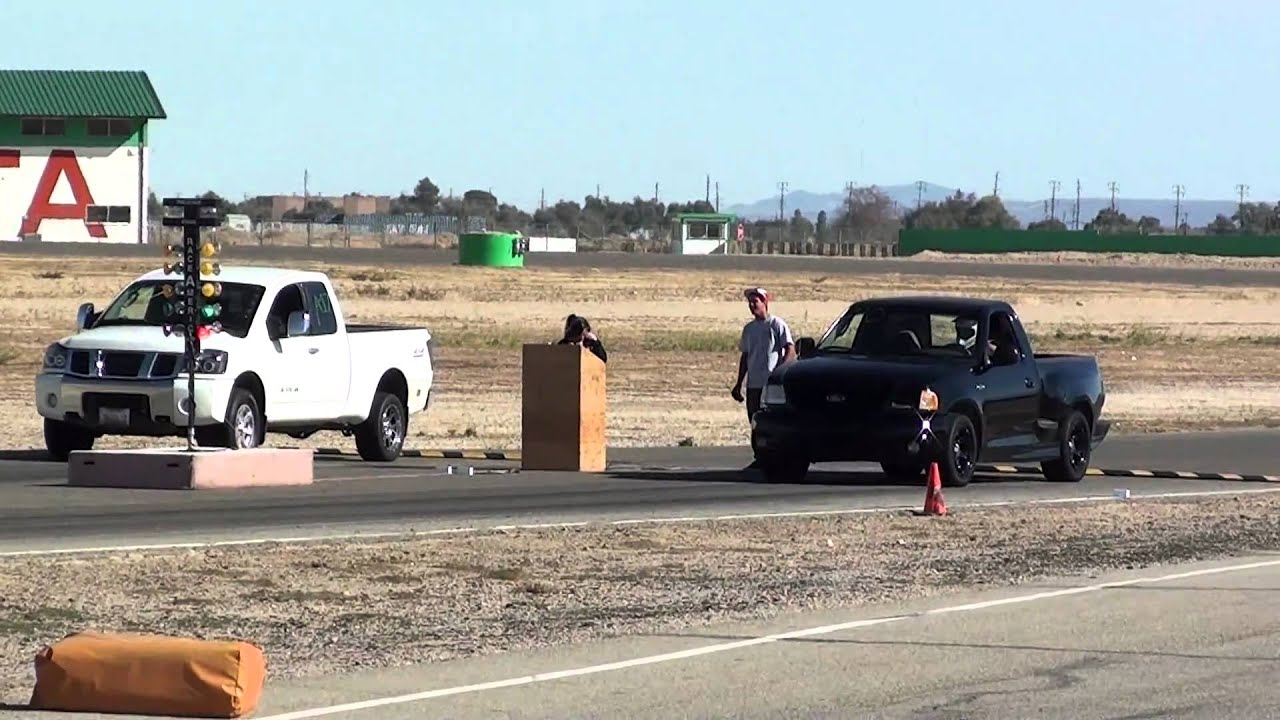 Stillen Supercharged Nissan Titan Vs Ford Lighting