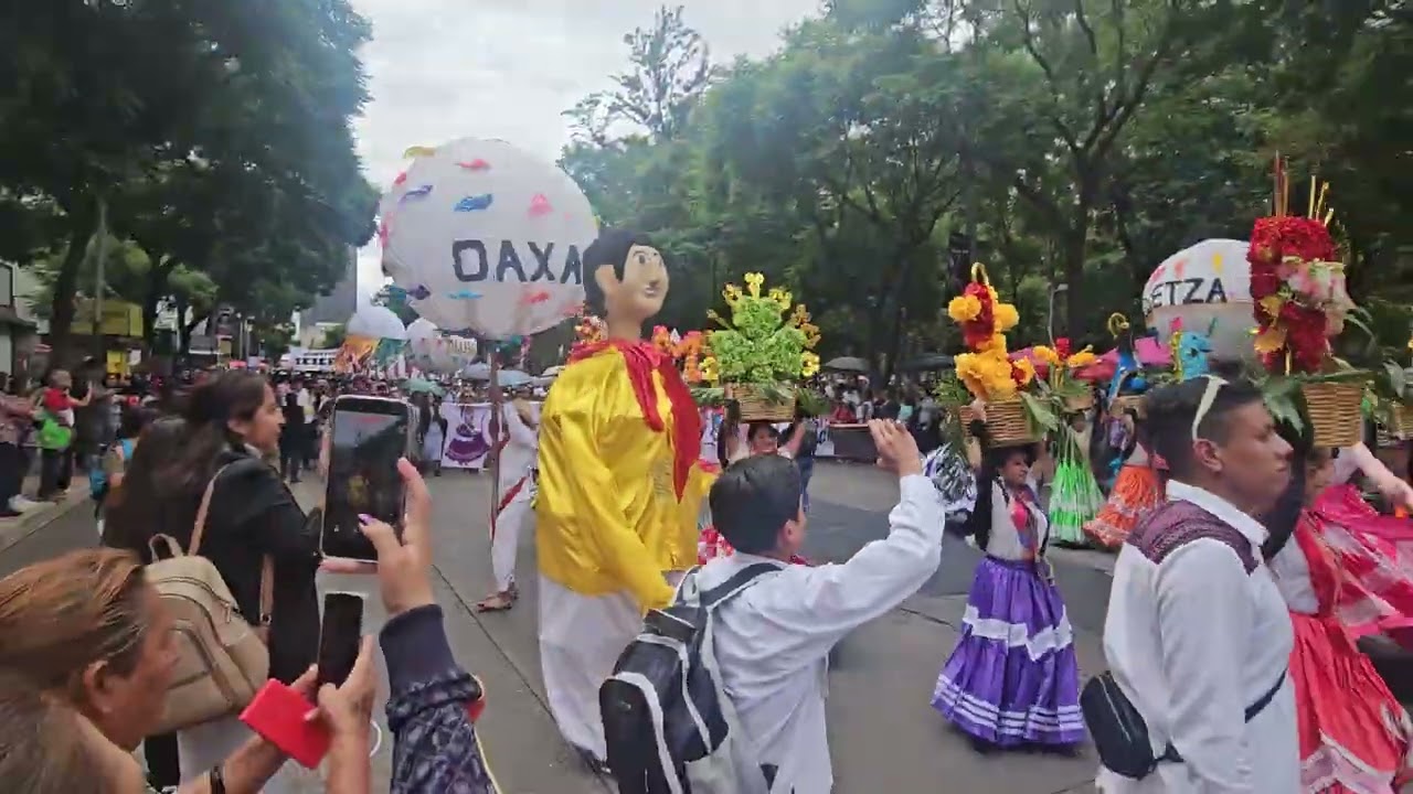 La Guelaguetza en Bellas Artes 