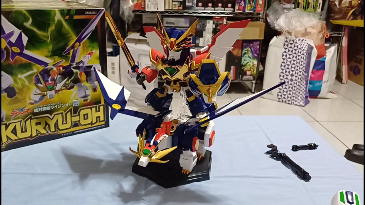 又是絕對烙賽啦！ ACTION TOYS ES合金  絕對無敵雷神王 爆龍王 絶対無敵ライジンオー バクリュウオー 超無敵合体 ES Gokin ES-27 Bakuryu-Oh