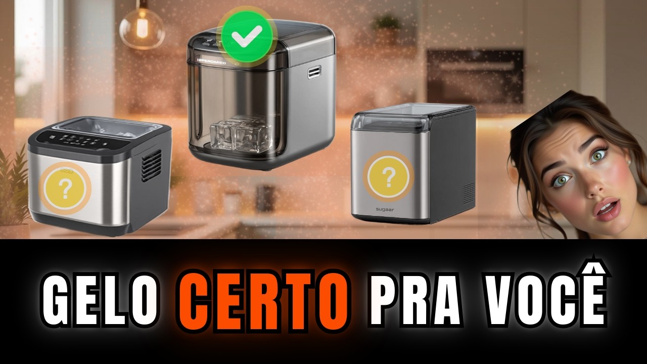Máquina de Gelo: Como Escolher o GELO CERTO PRA VOCÊ | Mondial, EOS ou Suggar?