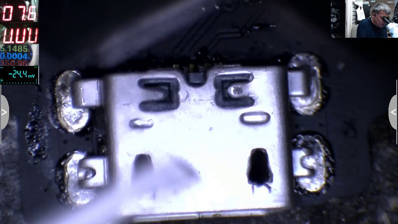 Vodafone Smart Platinum 7 not charging, charging port replacement