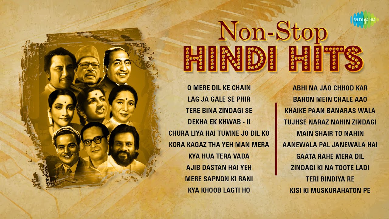 Non - Stop Hindi Hits | World Music Day Special | O Mere Dil Ke Chain | Lag Ja Gale Se Phir