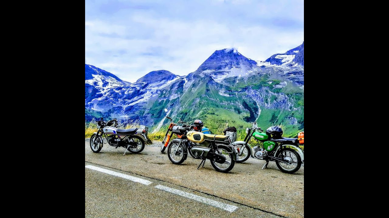 Mit 50ccm den Großglockner hochgefahren /Zündapp/Kreidler/Simson/2020