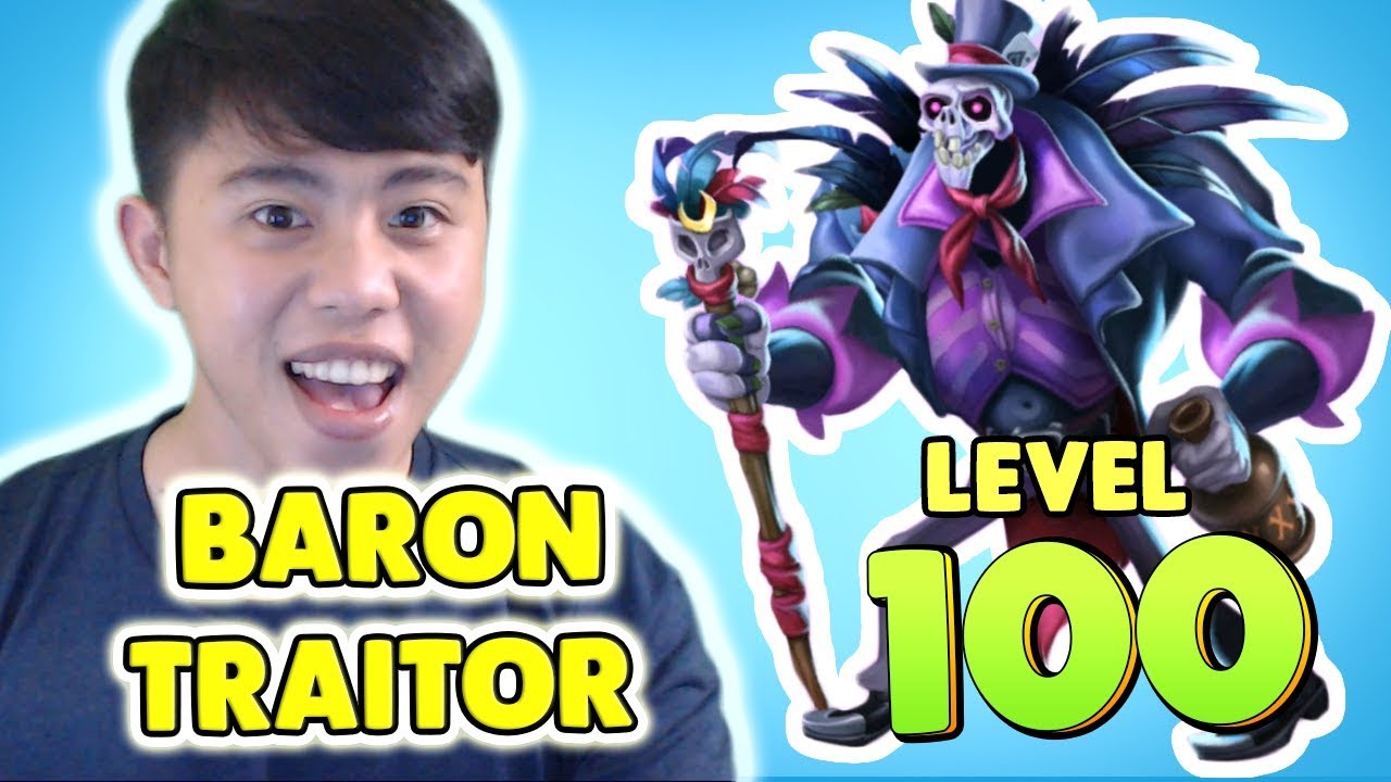 Monster Legends: Baron Traitor level 1 to 100 - Combat