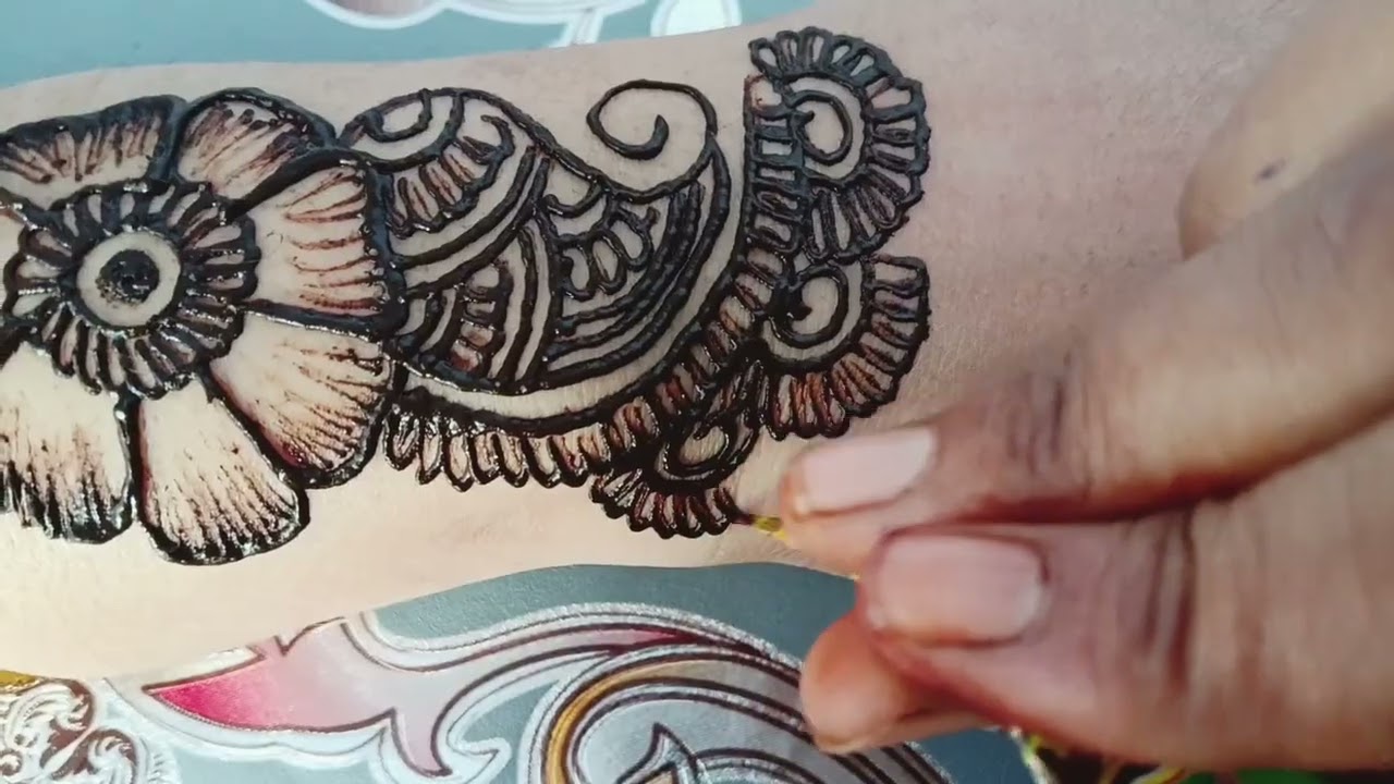  ईद के लिए ये सिंपल अरेबी मेहंदी का डिज़ाइन लगाए // eid special mehandi arebick design 