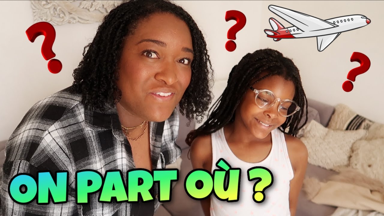 ON PRÉPARE LES VACANCES! UN INDICE SUR NOTRE VOYAGE!  Vlog maman solo Aurélie et Maellia