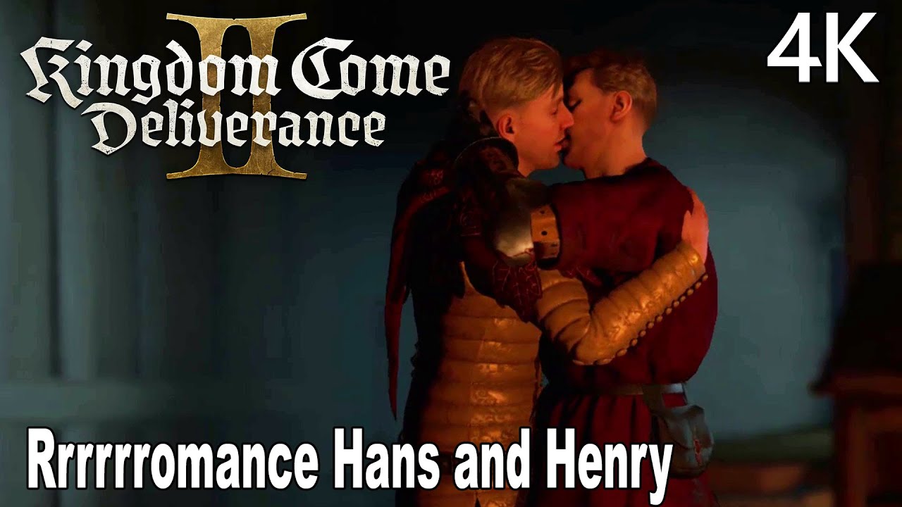 Kingdom Come Deliverance 2 Hans and Henry Romance Scene 4K
