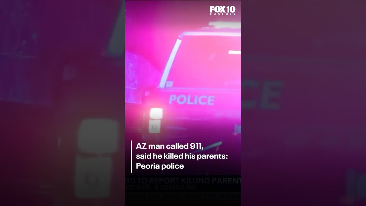 Полиция города Пеория сообщила в службу 911 о том, что мужчина признался в убийстве своих родител...