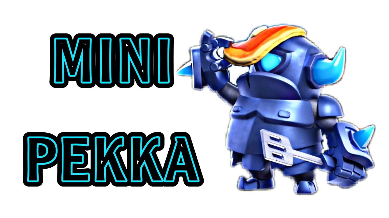 CLASH ROYALE: MINI PEKKA De Plastilina