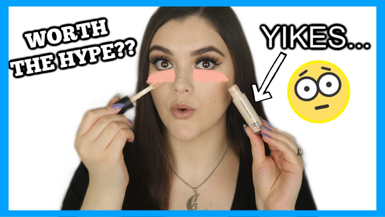 ELF COSMETICS 16 HOUR CAMO CONCEALER! FIRST IMPRESSIONS + WEAR TEST!
