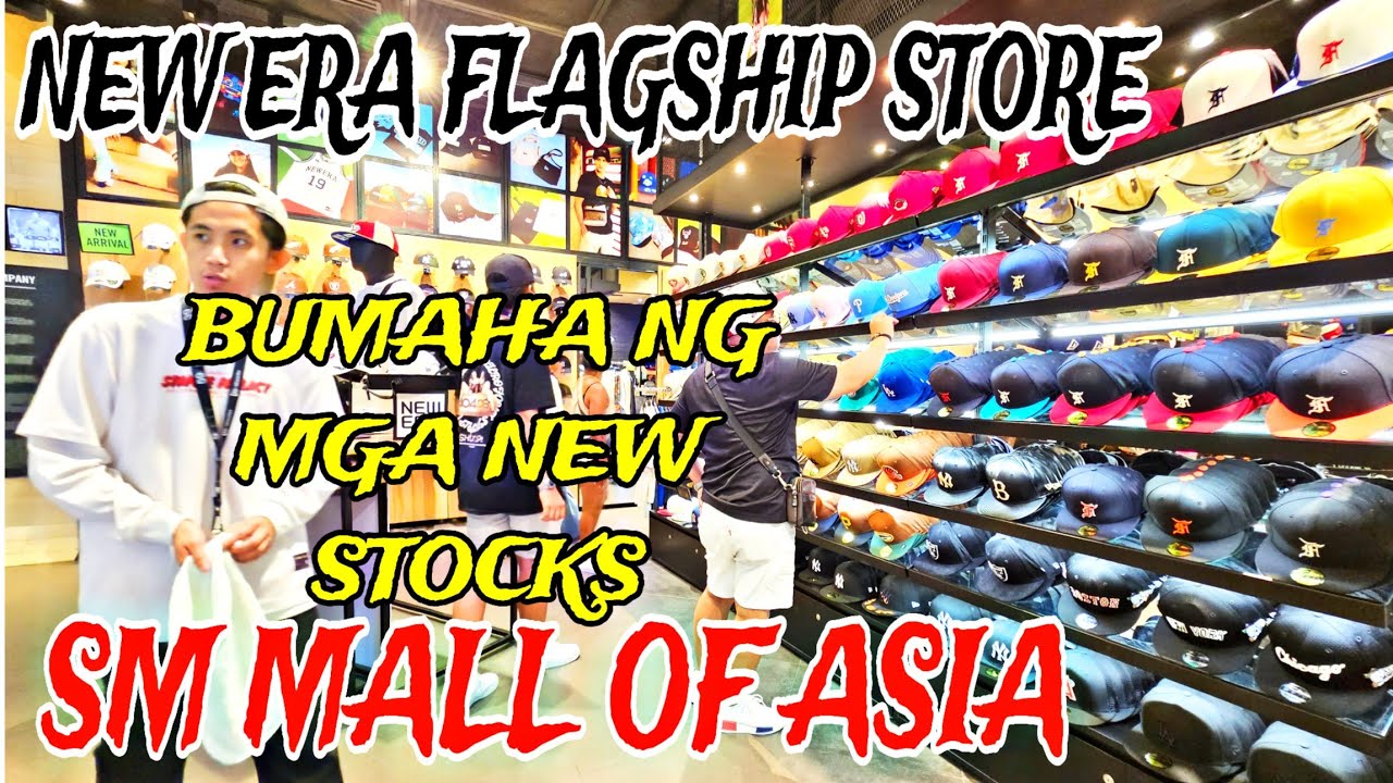 NEW ERA FLAGSHIP STORE ANG DAMING BAGO AT MAGAGANDAND CAP NGAYUN SARAP MAMILI