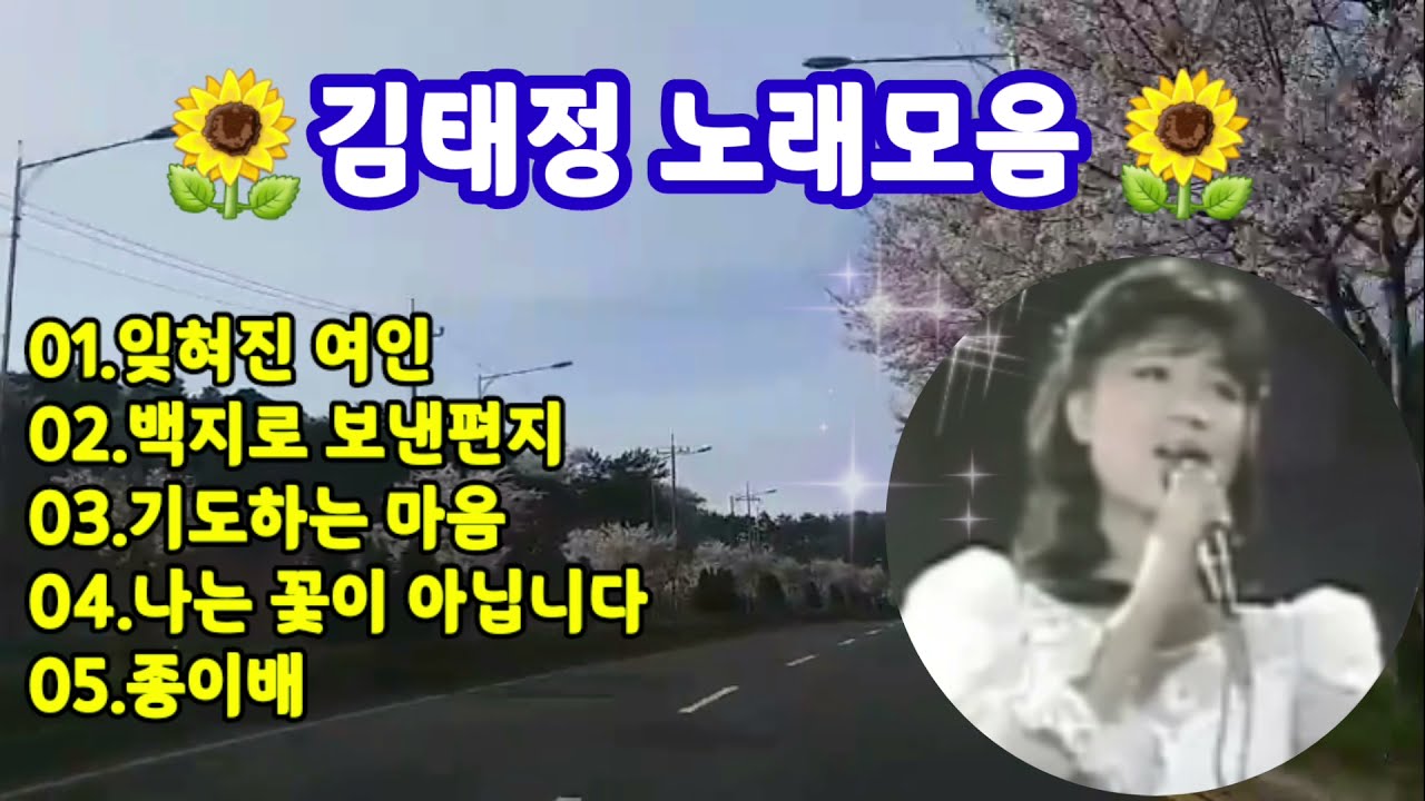 💖🍀#잊혀진여인(외) 김태정노래[영상KBSoo님]