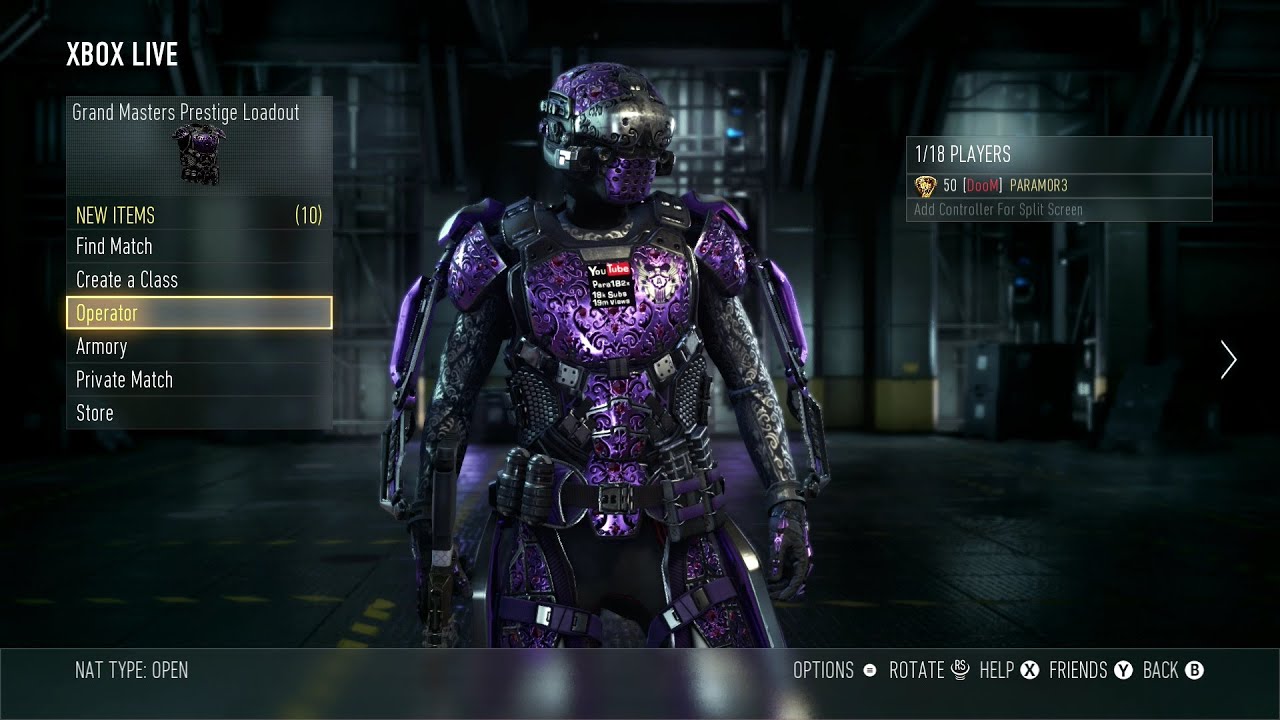 CoD Advanced Warfare - Entering Grand Master Prestige! (what happens + combat record)