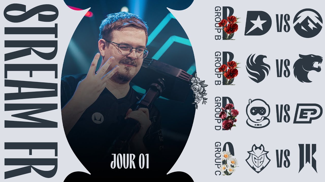 Six Invitational 2026 Paris - Groupes - Jour 1