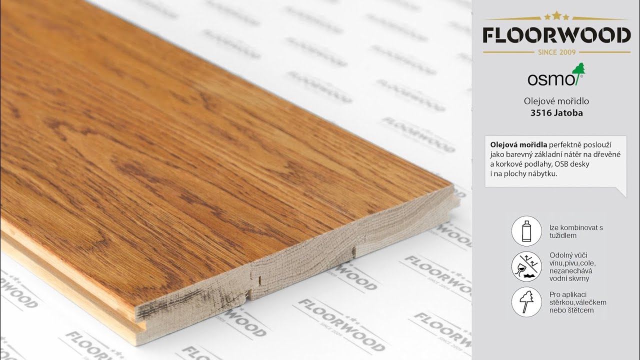 Osmo 3516 Jatoba olejové mořidlo