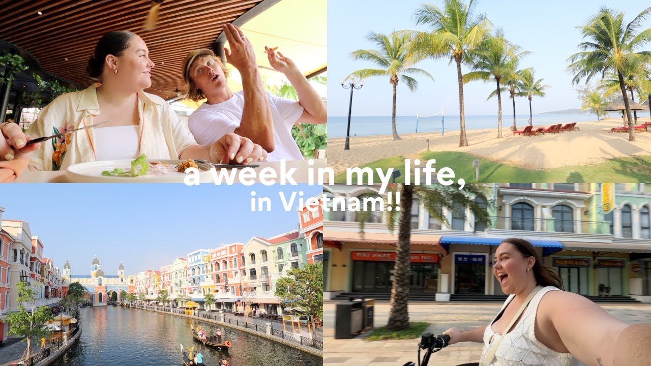 a week in my life - traveling & exploring Vietnam!!! ⛱️🛵✨