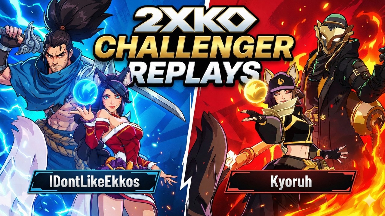 IDontLikeEkkos vs EMERALD Player &ndash; [Rank #1] Ahri Yasuo VS Ahri Ekko [Emerald] | 2XKO