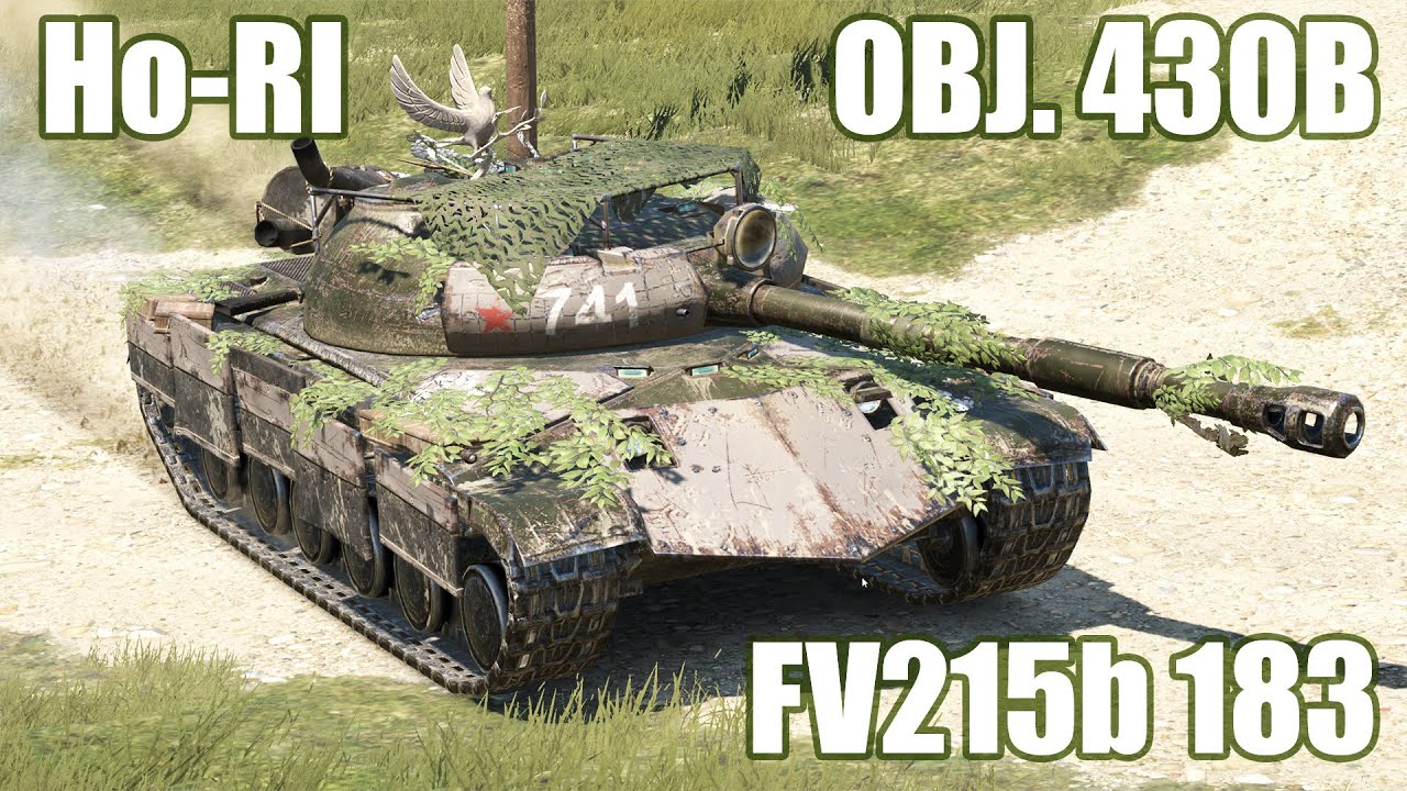 Ho-Ri Type III, FV215b 183 & Obj. 430b ● WoT Blitz