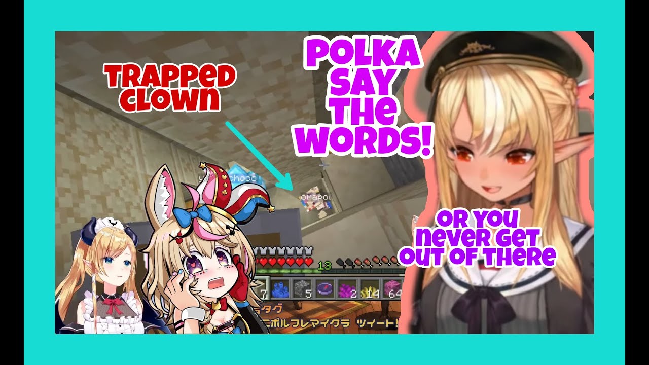 Shiranui Flare Use A Dirty Trick to Recruit Polka n Choco to Join Her company [Hololive/Eng Sub]
