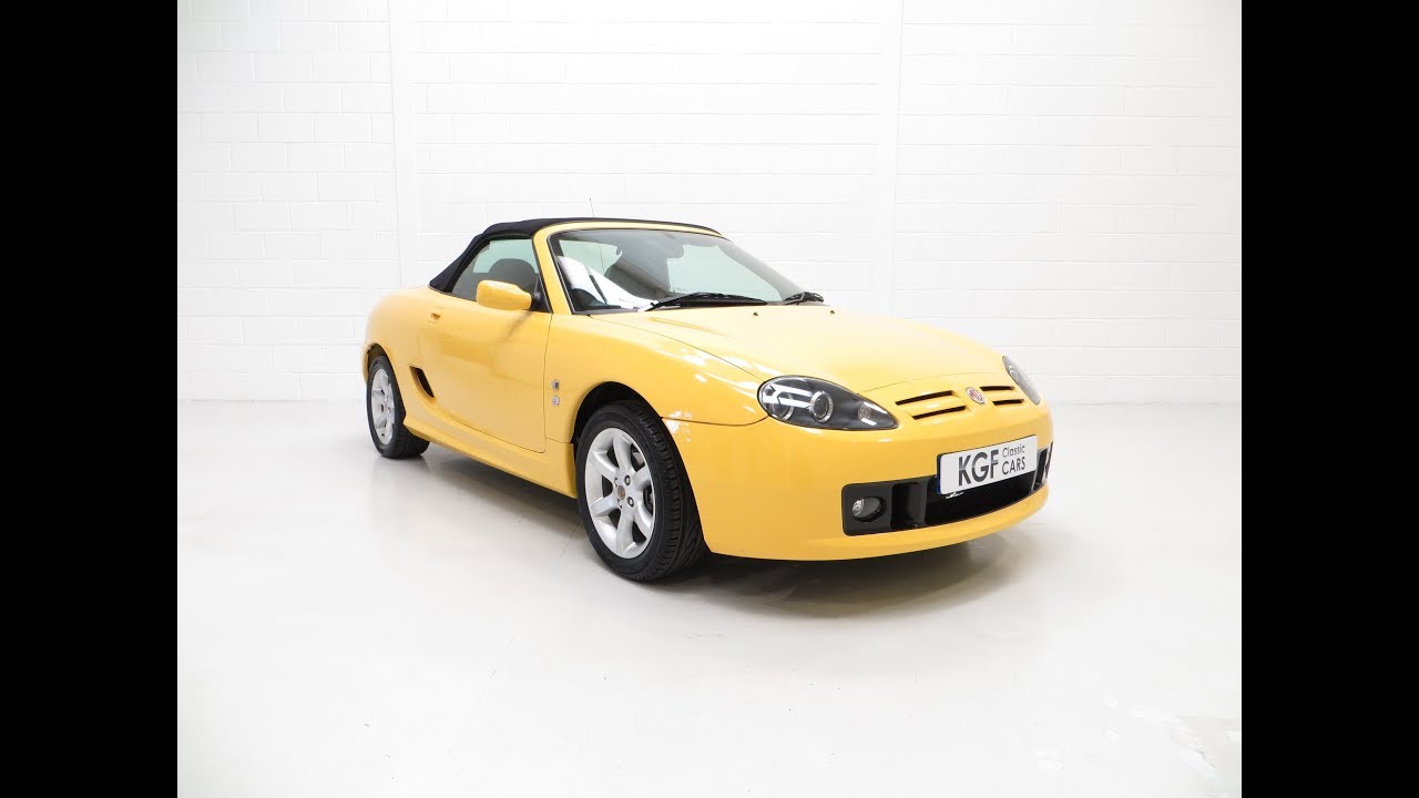 An Exceptional and Rare Trophy Yellow MG TF 135 with Just 20,339 Miles - SOLD!