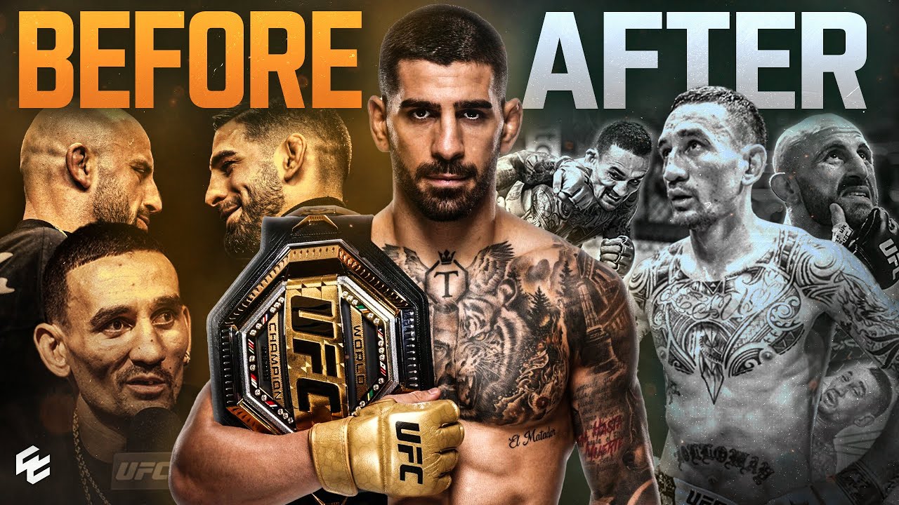 BEFORE and AFTER Fighting Ilia Topuria