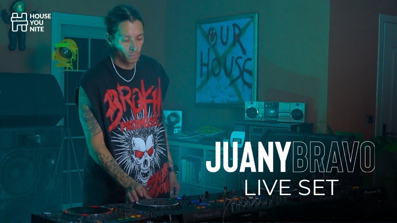 JUANY BRAVO Live @ Houseyounite Studios