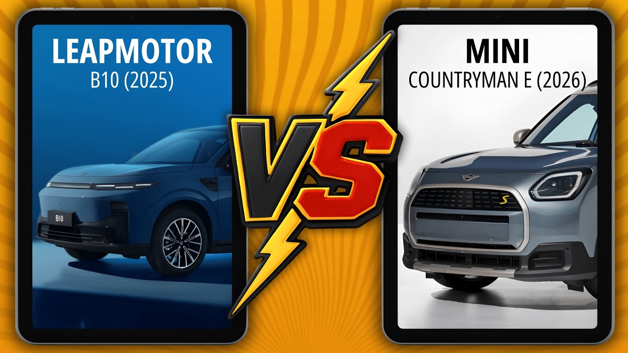 Leapmotor B10  (2025) vs Mini Countryman E (2026) | Which EV Wins? ⚡️