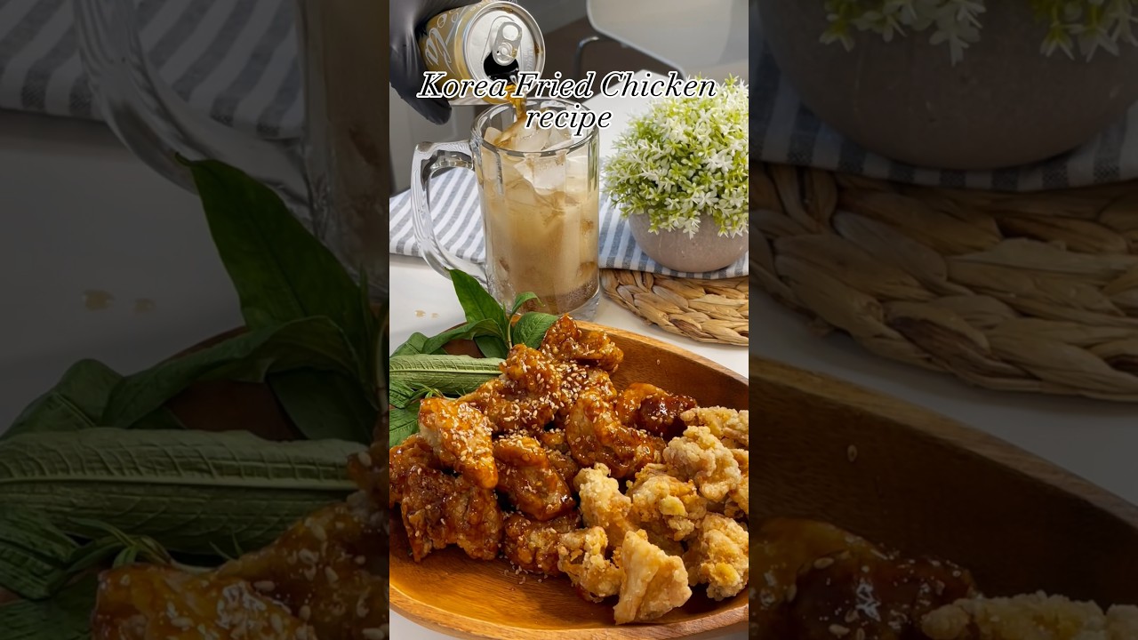 #koreachicken #bkitchenideas #cooking #recipe #food #kitchen #chicken #foodrecipe #foodies