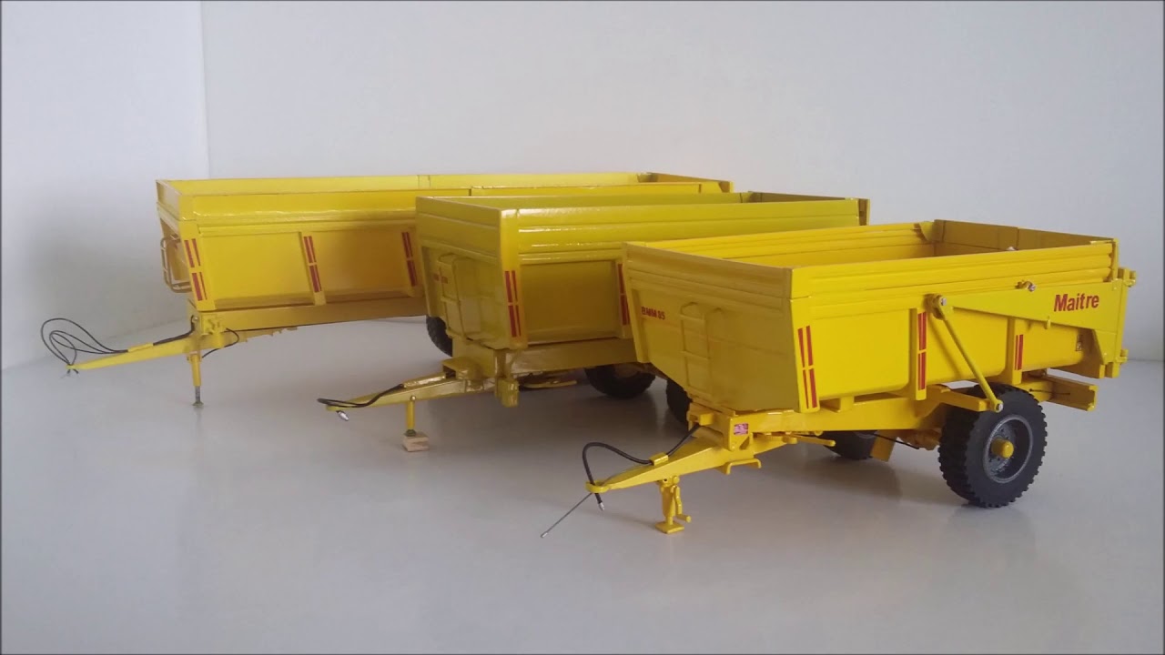 Réalisation miniature agricole  2018 1/32